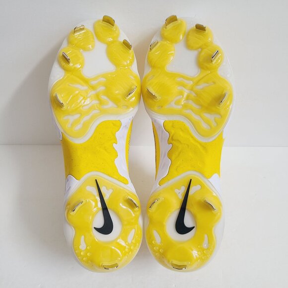 NEW Nike Alpha Huarache Elite 3 Baseball Cleats CZ6543-700 Size 10.5 Yellow - Picture 6 of 7